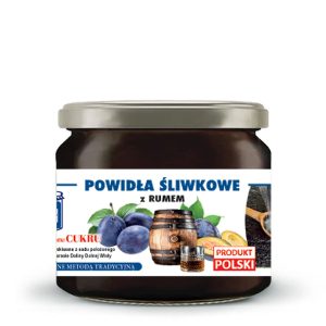 Powidła śliwkowe z rumem